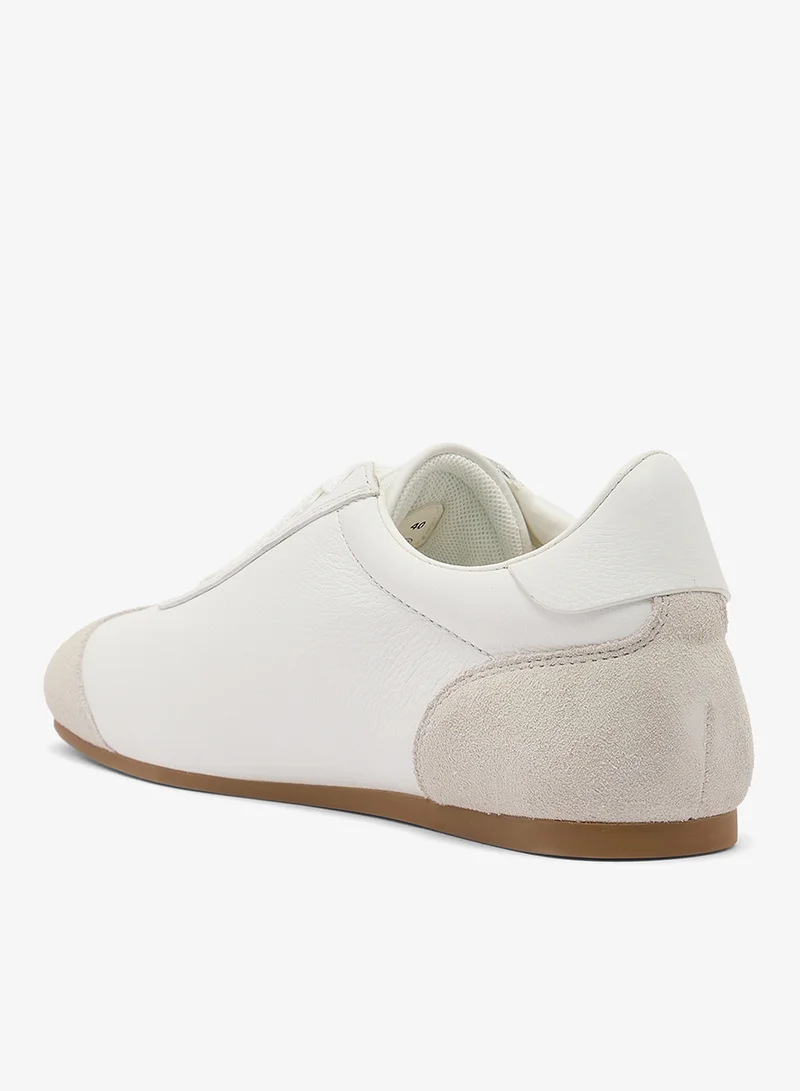 Love Moschino Flat Love Low-Top Sneakers